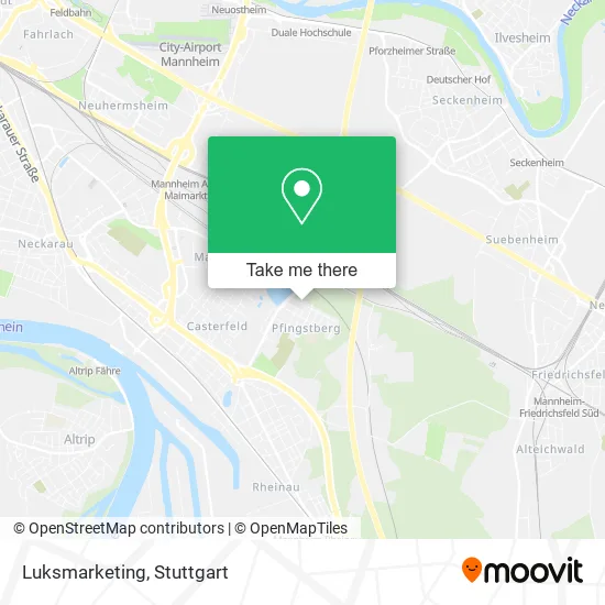 Карта Luksmarketing