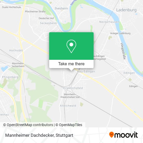Mannheimer Dachdecker map