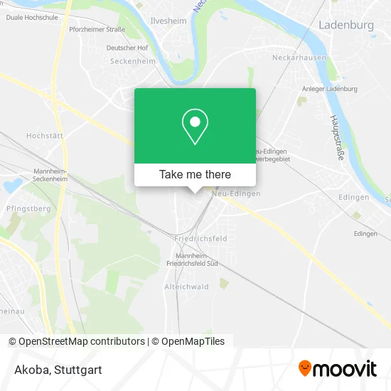 Карта Akoba