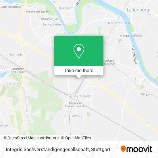 Карта Integris Sachverständigengesellschaft