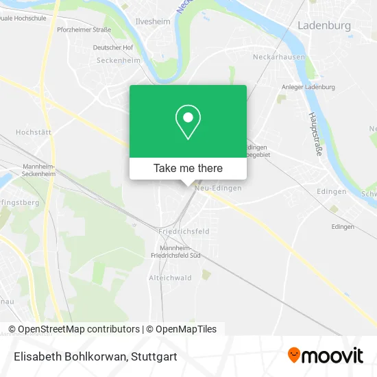 Карта Elisabeth Bohlkorwan