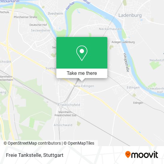 Freie Tankstelle map