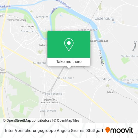 Inter Versicherungsgruppe Angela Grulms map