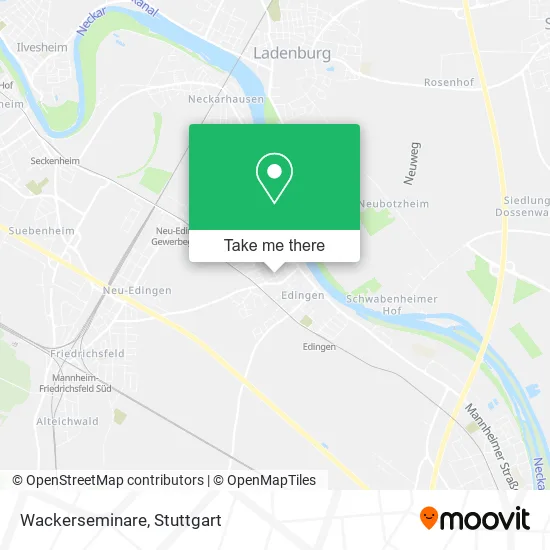 Карта Wackerseminare