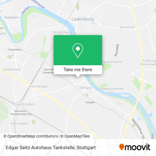 Edgar Seitz Autohaus Tankstelle map