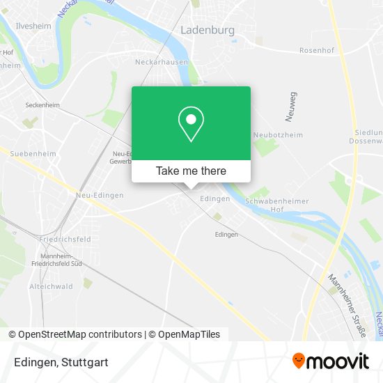 Карта Edingen