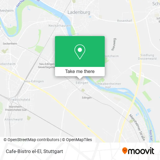 Карта Cafe-Bistro el-El