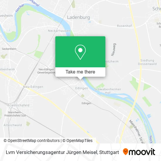 Карта Lvm Versicherungsagentur Jürgen Meisel