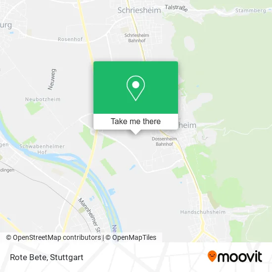 Карта Rote Bete