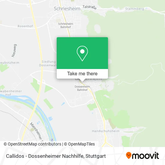 Карта Callidos - Dossenheimer Nachhilfe