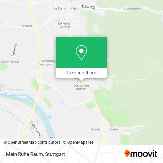 Карта Mein Ruhe Raum
