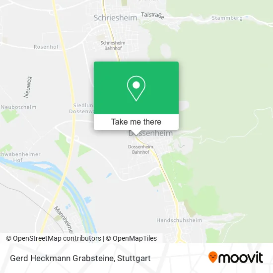 Карта Gerd Heckmann Grabsteine