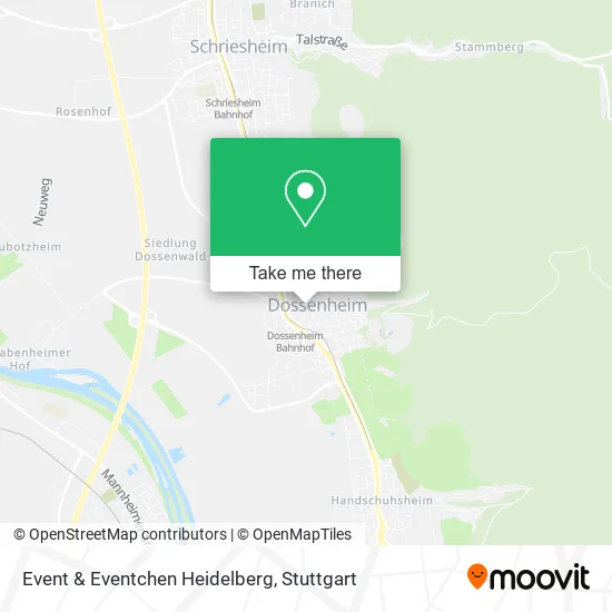 Карта Event & Eventchen Heidelberg