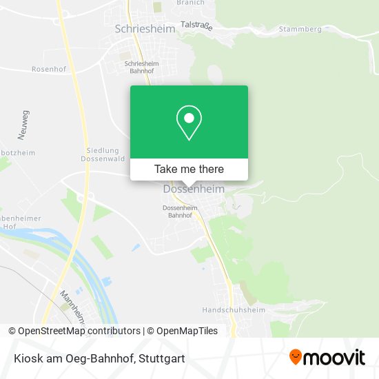 Карта Kiosk am Oeg-Bahnhof
