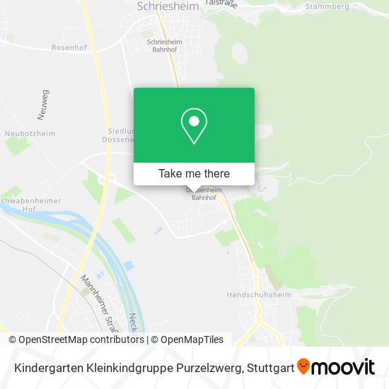 Kindergarten Kleinkindgruppe Purzelzwerg map