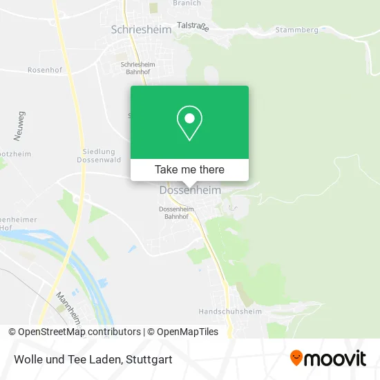 Карта Wolle und Tee Laden
