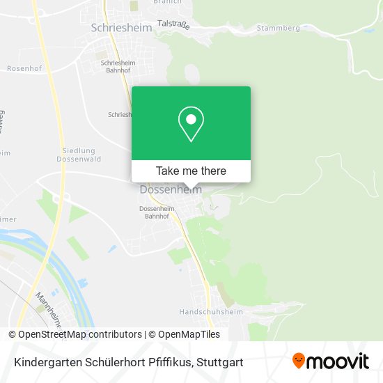 Kindergarten Schülerhort Pfiffikus map