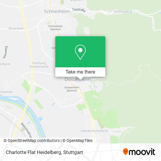 Charlotte Flat Heidelberg map