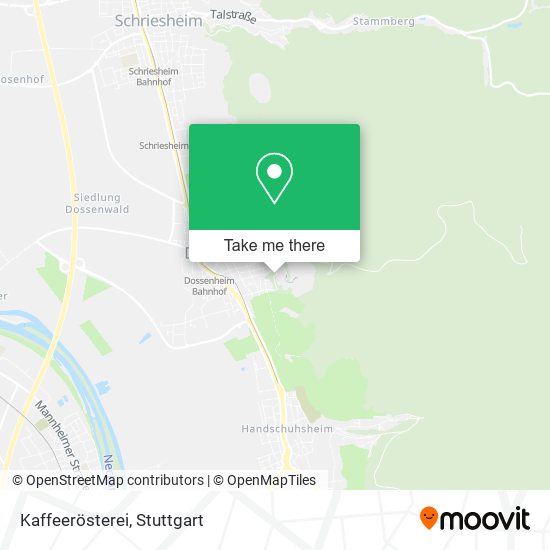 Карта Kaffeerösterei