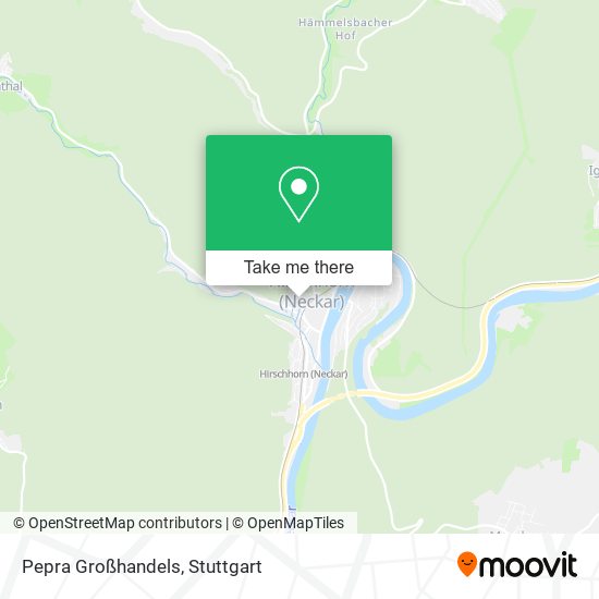 Pepra Großhandels map