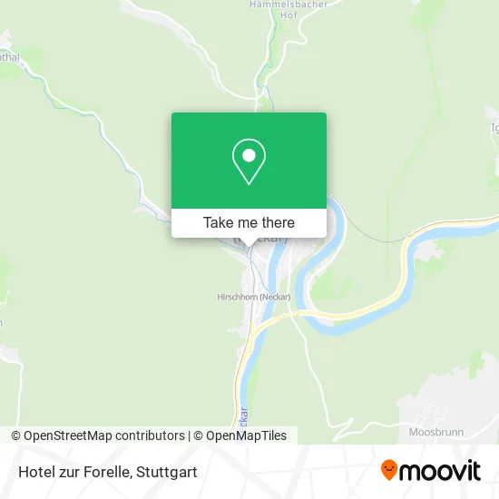 Карта Hotel zur Forelle