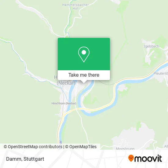 Карта Damm