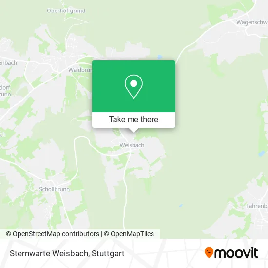 Карта Sternwarte Weisbach