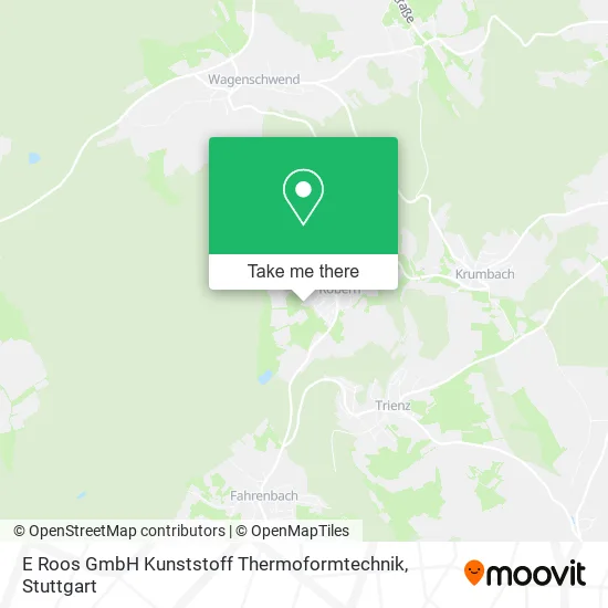 Карта E Roos GmbH Kunststoff Thermoformtechnik