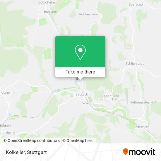 Карта Koikeller