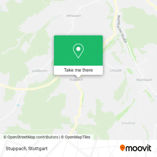 Карта Stuppach