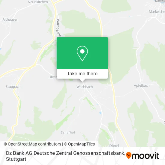 Карта Dz Bank AG Deutsche Zentral Genossenschaftsbank