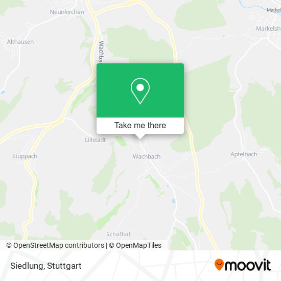 Карта Siedlung
