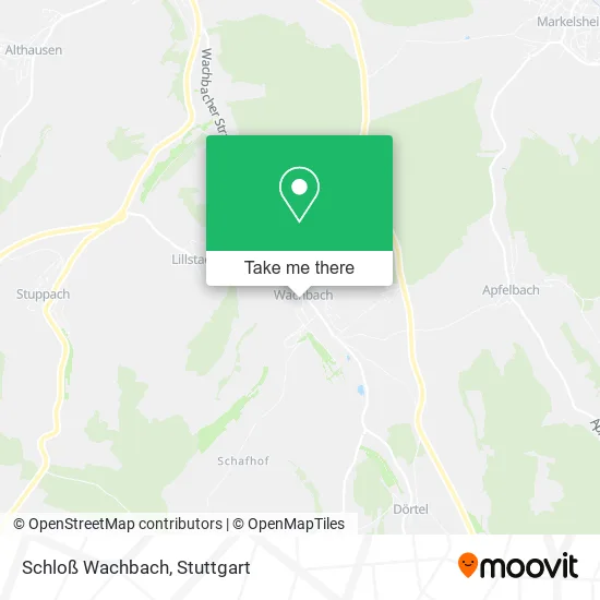 Карта Schloß Wachbach
