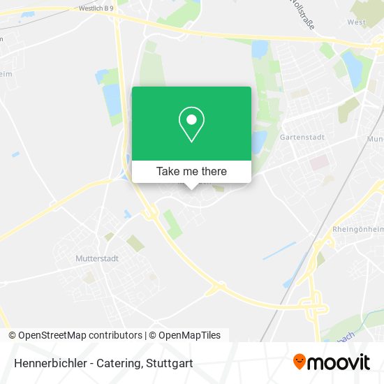 Карта Hennerbichler - Catering