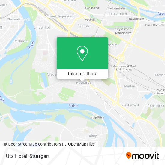 Карта Uta Hotel