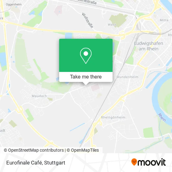 Карта Eurofinale Café