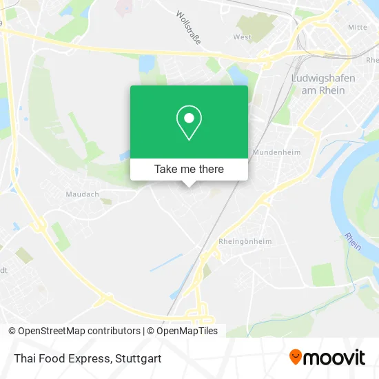 Карта Thai Food Express