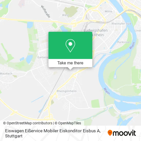 Карта Eiswagen Eißervice Mobiler Eiskonditor Eisbus A