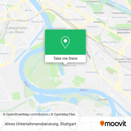 Ahrex Unternehmensberatung map