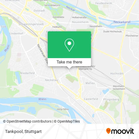 Карта Tankpool