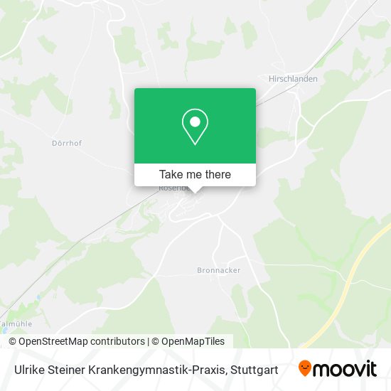 Ulrike Steiner Krankengymnastik-Praxis map