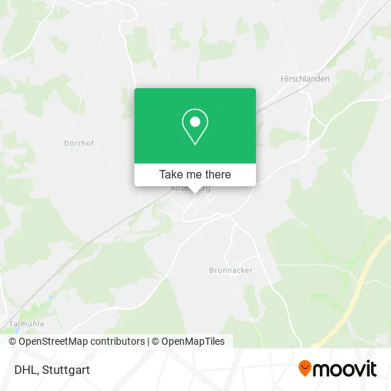 Карта DHL