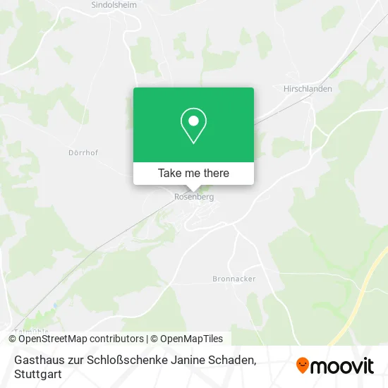 Карта Gasthaus zur Schloßschenke Janine Schaden