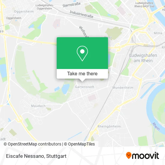 Карта Eiscafe Nessano