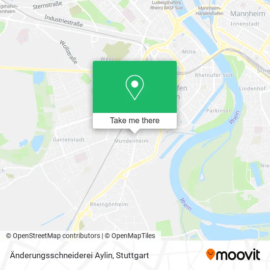 Карта Änderungsschneiderei Aylin