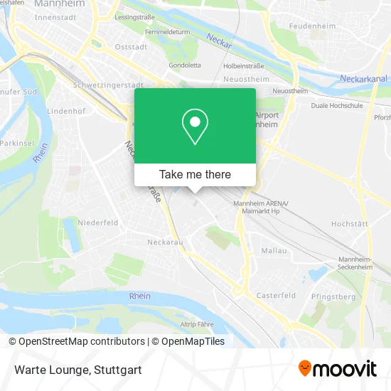 Карта Warte Lounge