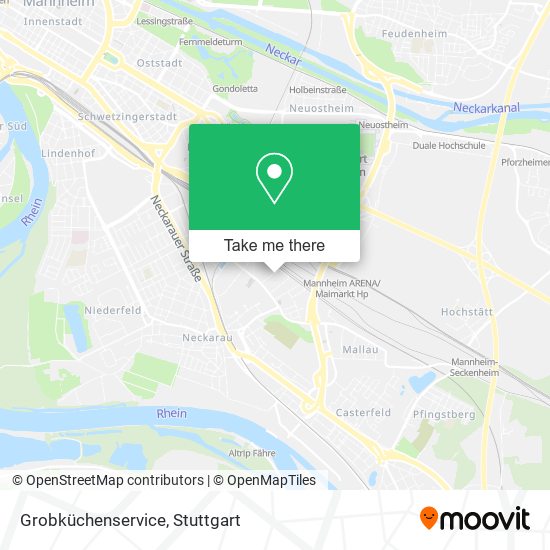 Карта Grobküchenservice