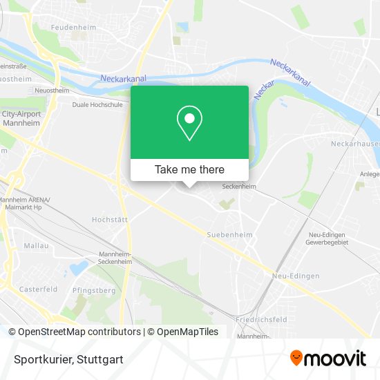 Sportkurier map