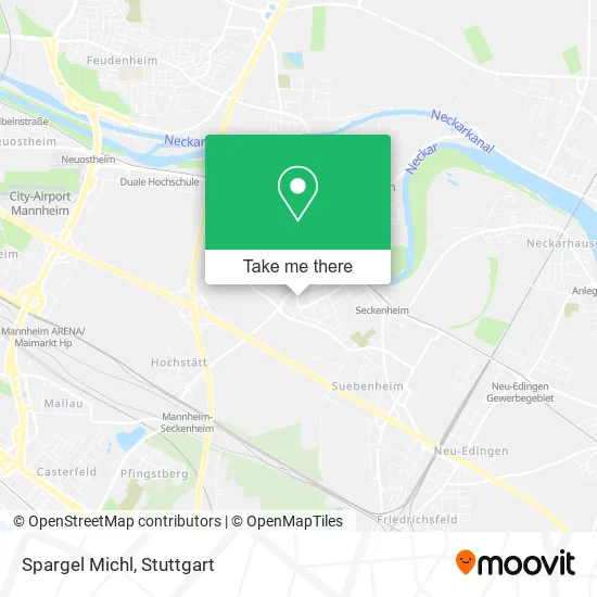 Карта Spargel Michl