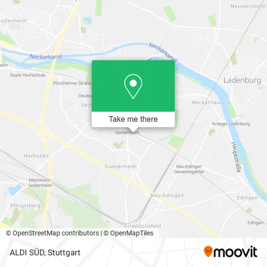 Карта ALDI SÜD